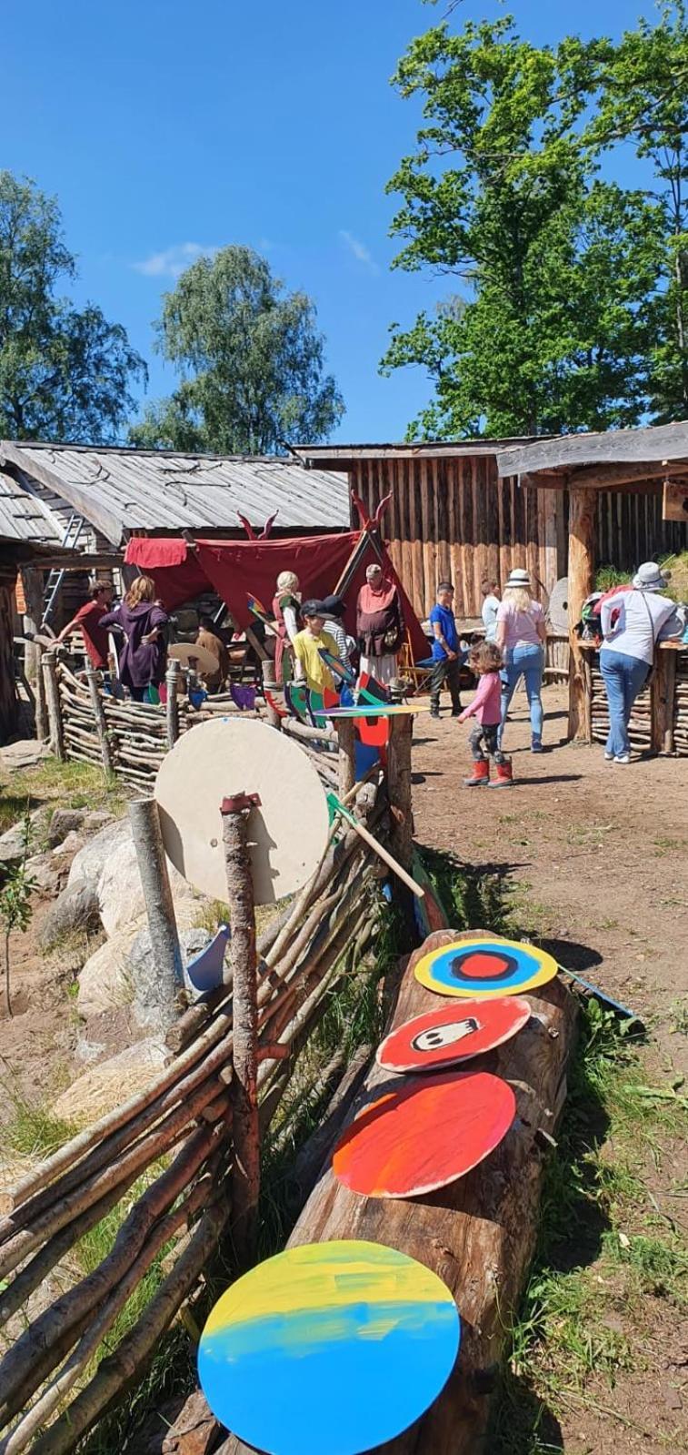 Vittfarnas Vikingaby Villa Sosdala Exterior foto