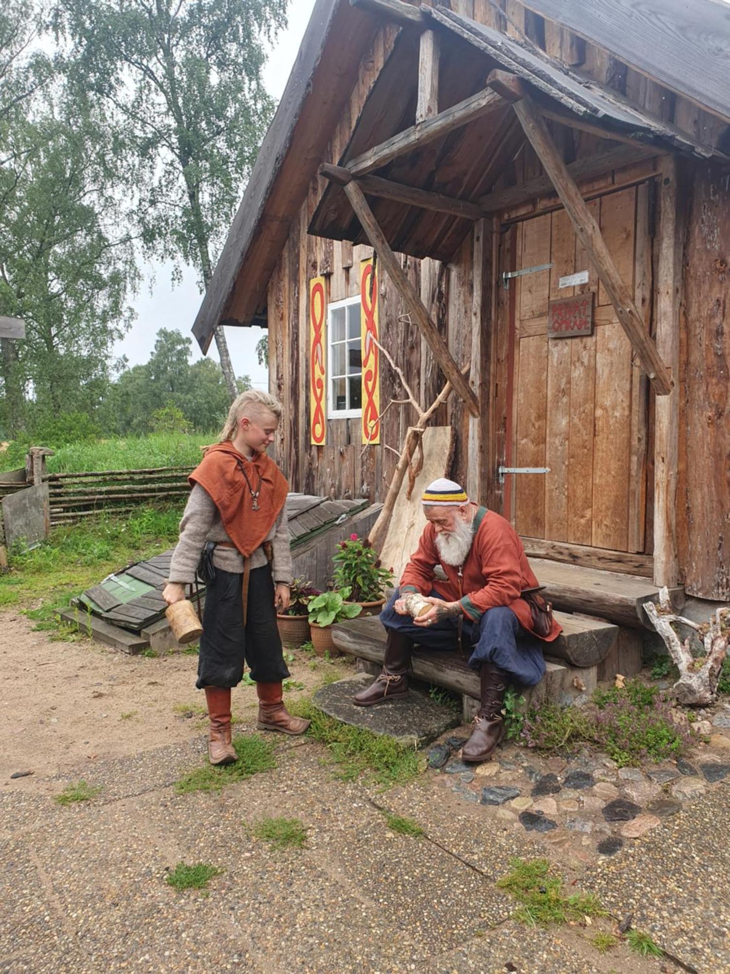 Vittfarnas Vikingaby Villa Sosdala Exterior foto
